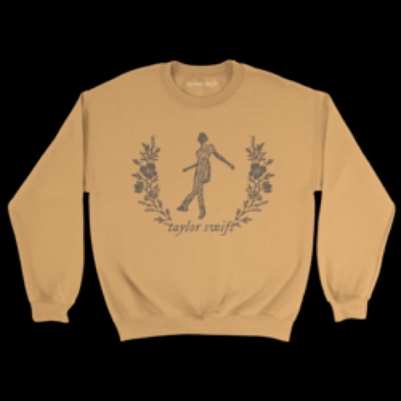 COPY - taylor swift still on that tightrope yellow gold folklore pullover sweat… - Picture 12 of 16
